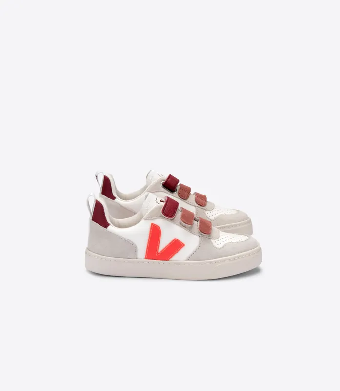 Veja VEJA X BONTON WHITE ORANGE FLUO MARSALA (CXV052449)