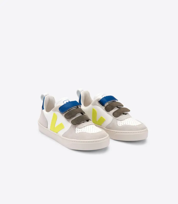 Veja VEJA X BONTON WHITE JAUNE FLUO INDIGO (CXV052455)