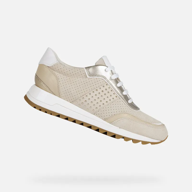 Geox Tabelya Woman cream/light gold (D94AQA022BCC5K2L)