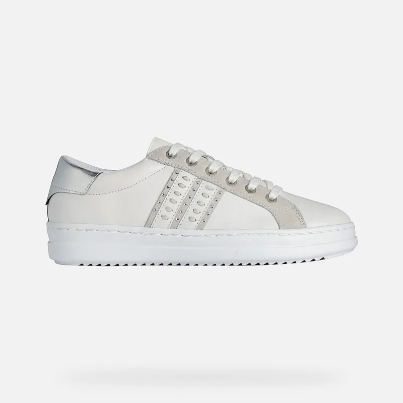 Geox Pontoise Woman white/silver (D02FED085BNC0007)