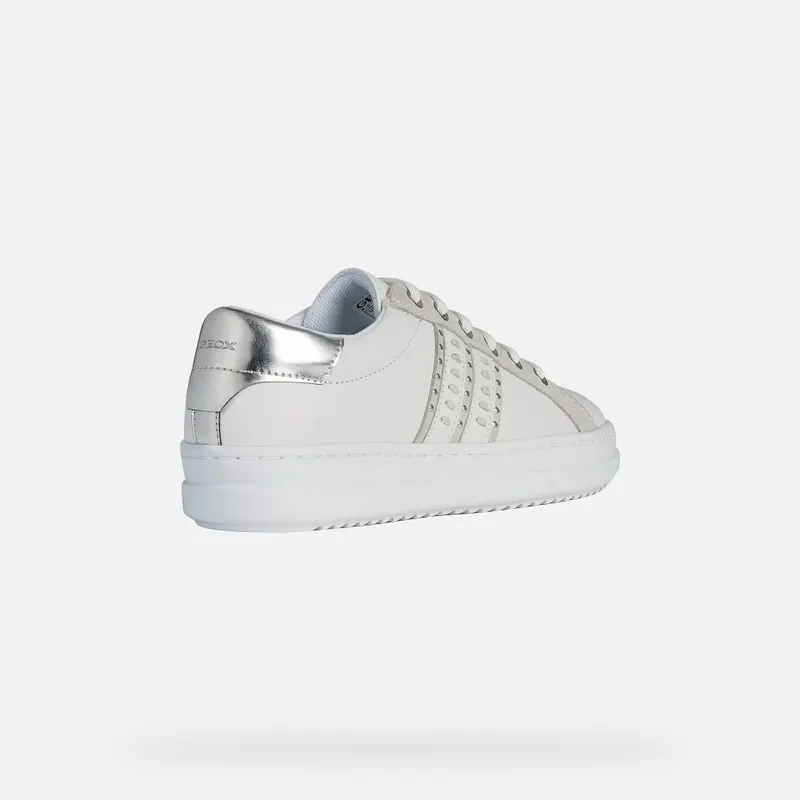 Geox Pontoise Woman white/silver (D02FED085BNC0007)