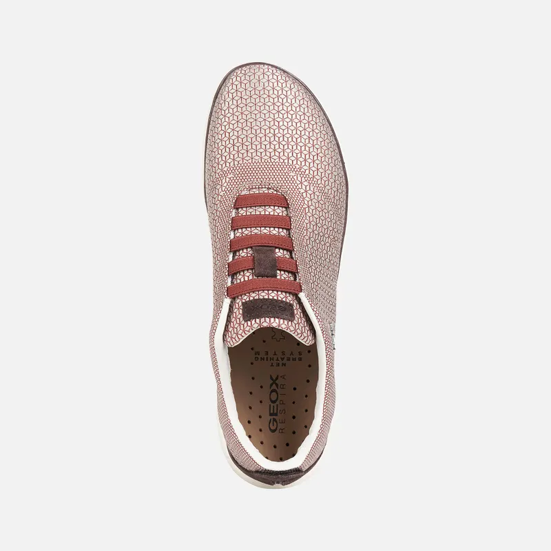 Geox Nebula Woman sand/dark red (D941EE0KH22C5Z7M)