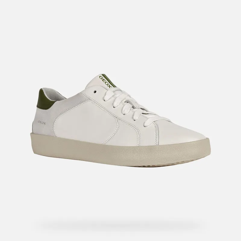 Geox Warley Man white/olive (U156HA00085C1ZD3)