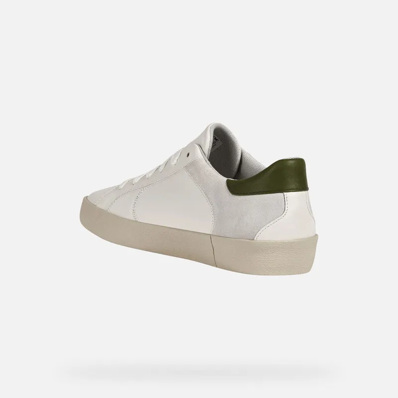 Geox Warley Man white/olive (U156HA00085C1ZD3)