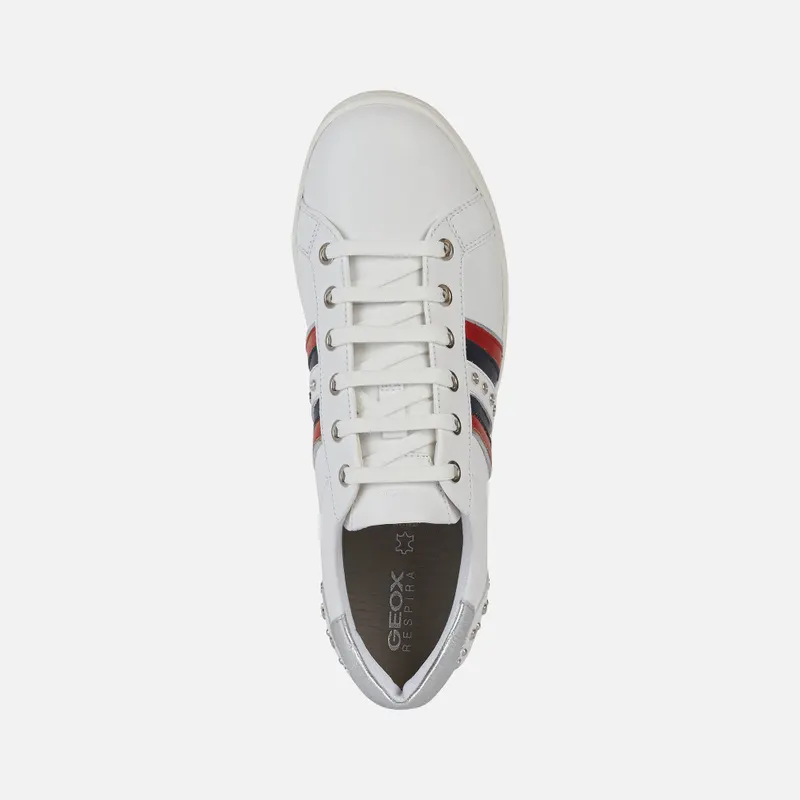 Geox Jaysen Woman white/silver (D151BA085CFC0007)