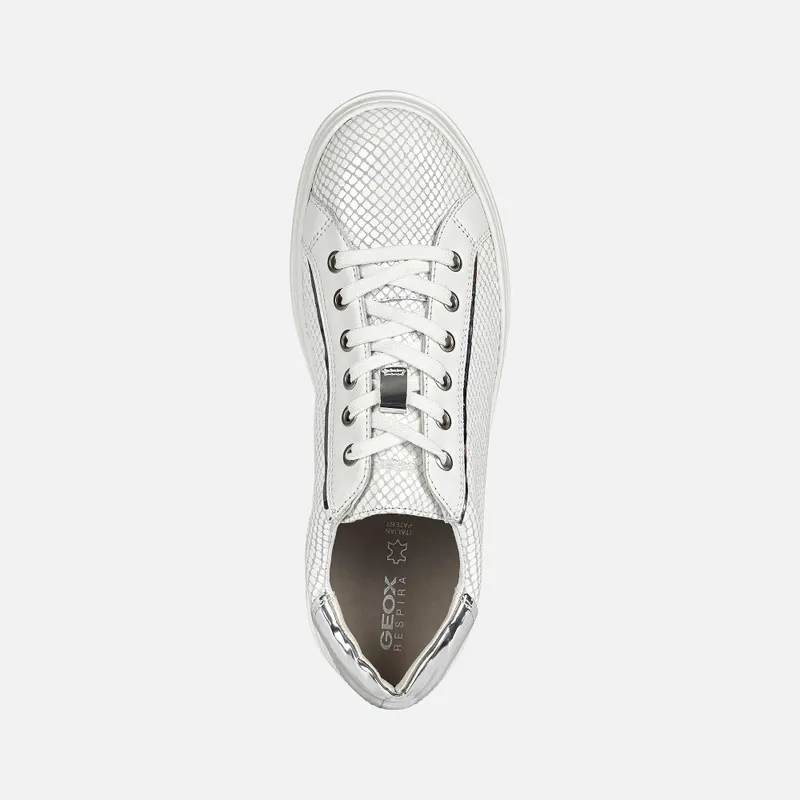 Geox Pontoise Woman white/silver (D15FED041BNC0007)