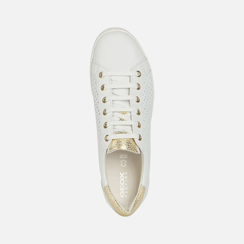Geox Jaysen Woman white/gold (D151BB085CFC0232)