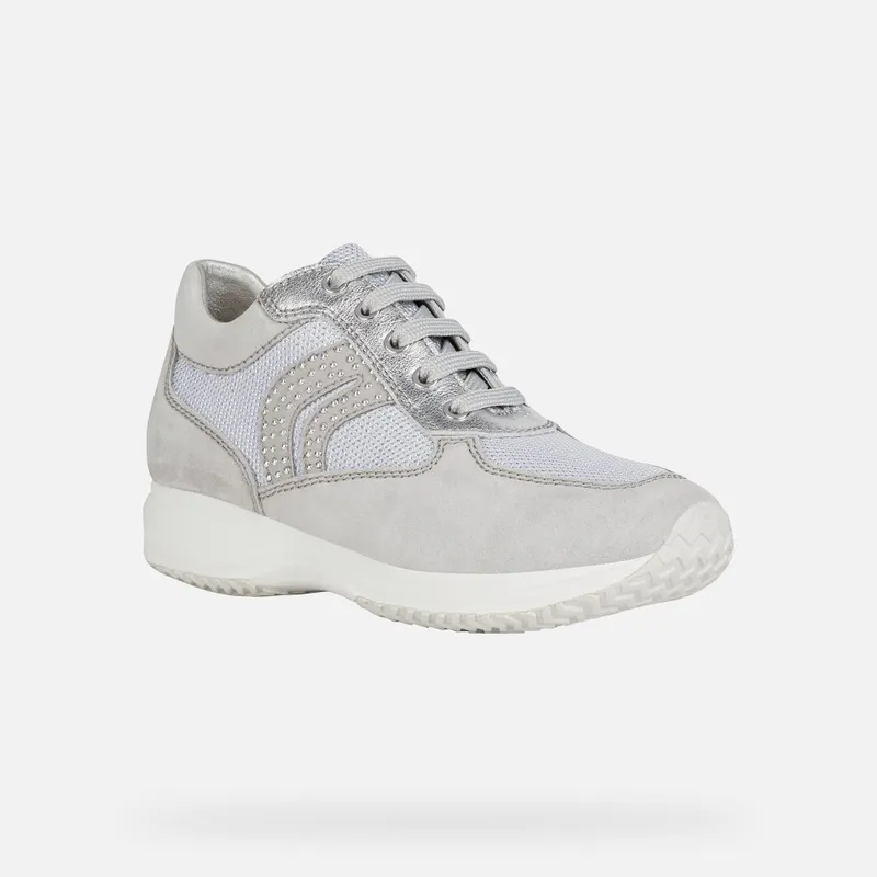 Geox Happy Woman light grey/off white (D5462C022ASC0742)