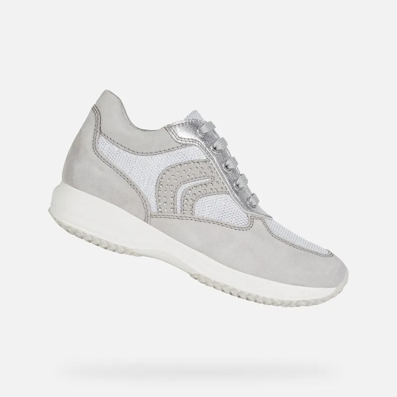 Geox Happy Woman light grey/off white (D5462C022ASC0742)