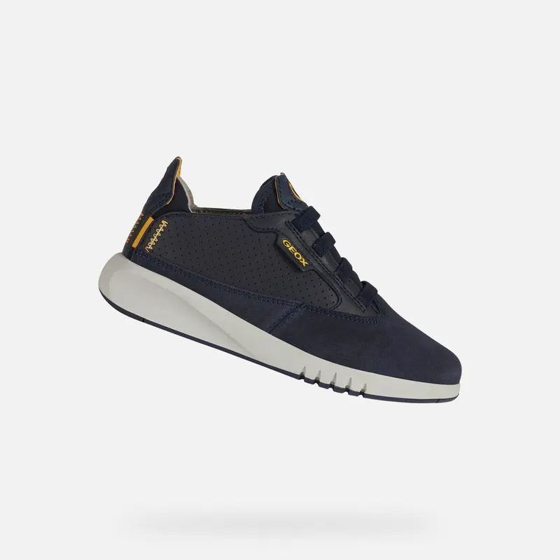 Geox Aeranter Boy navy/ochreyellow (J16BNA02285C0916)