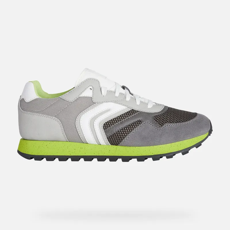 Geox Ponente Man grey/lime (U16CPA014EKC0666)