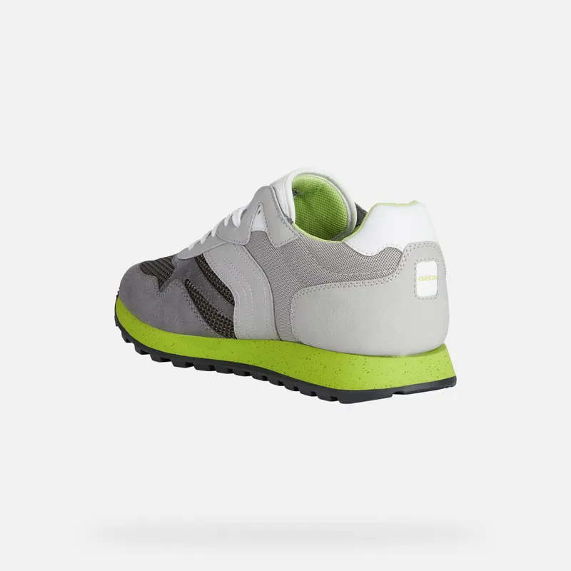 Geox Ponente Man grey/lime (U16CPA014EKC0666)