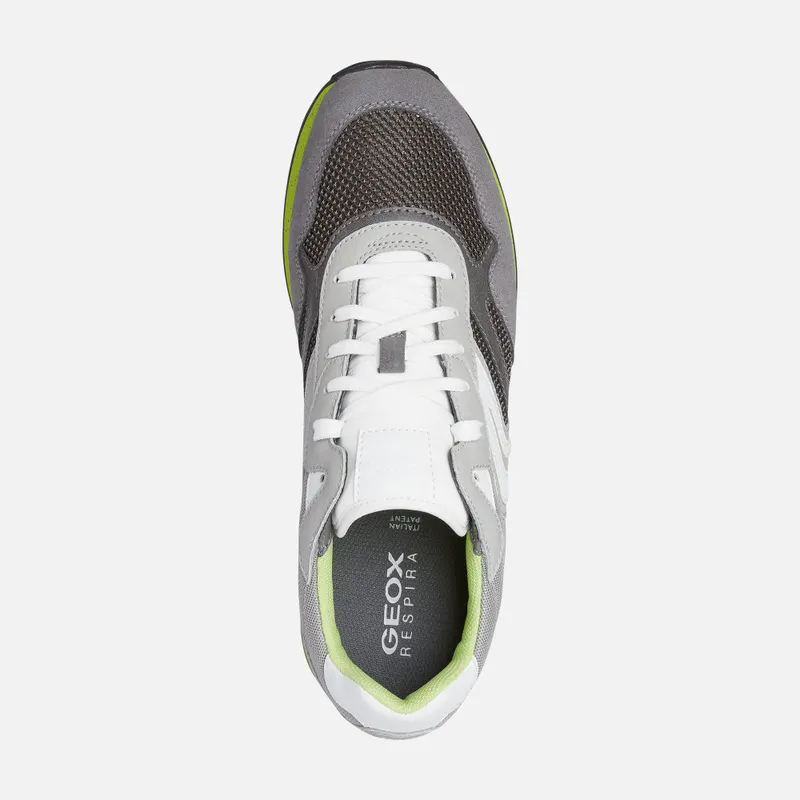 Geox Ponente Man grey/lime (U16CPA014EKC0666)