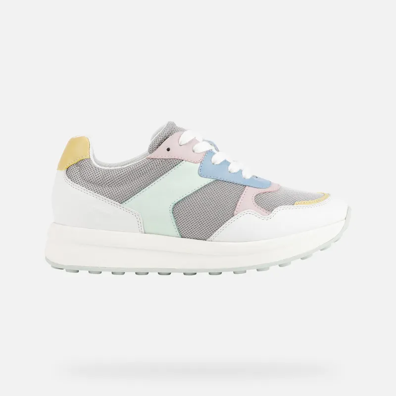 Geox Runntix Woman light grey/white (D25RRB01485C1303)
