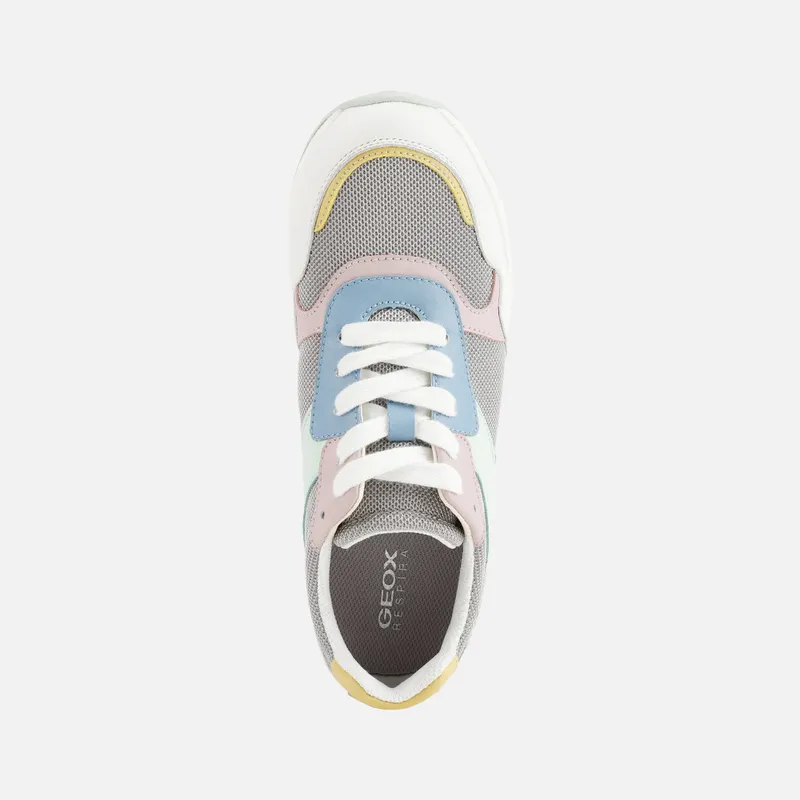 Geox Runntix Woman light grey/white (D25RRB01485C1303)