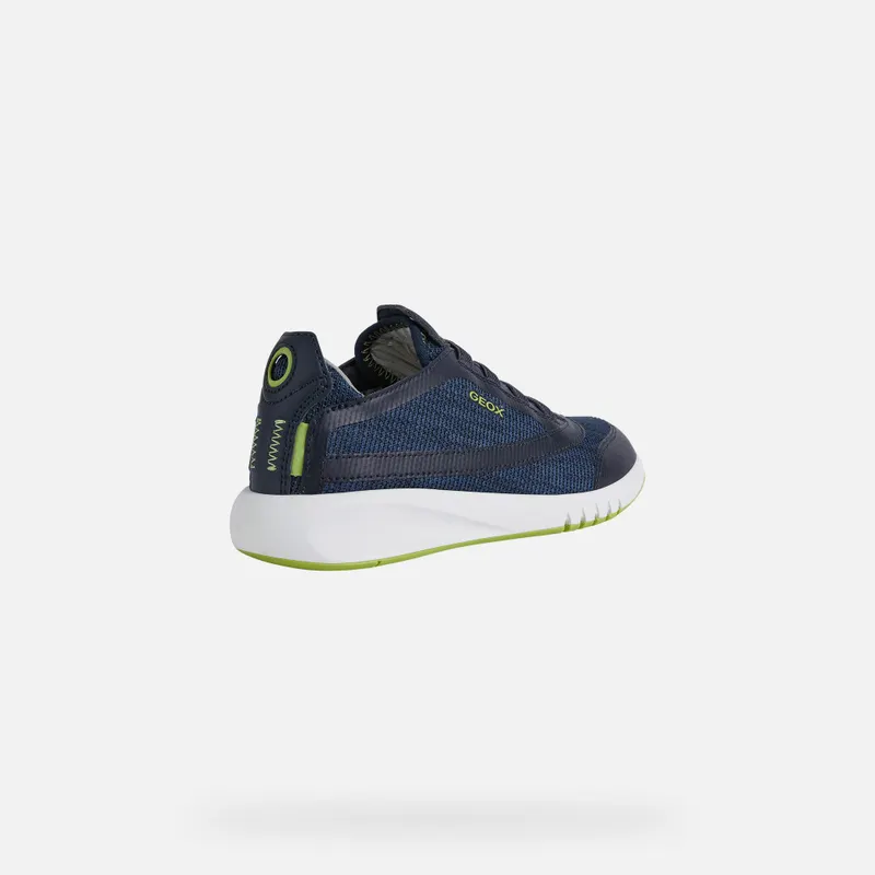 Geox Aeranter Boy navy/lime green (J25BNA07TBCCF43S)
