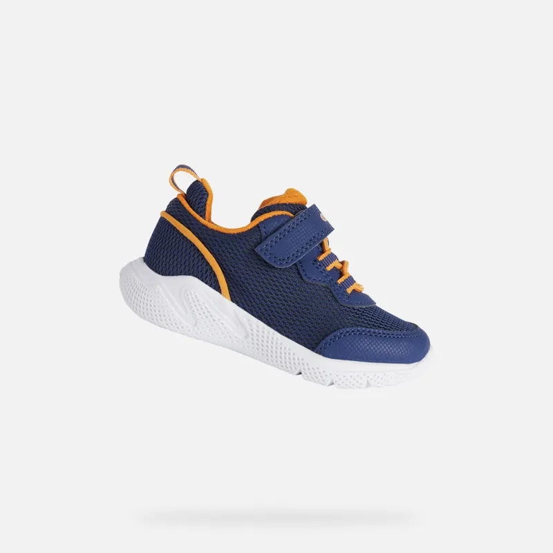 Geox Sprintye Baby navy/orange (B254UE07TCEC0659)