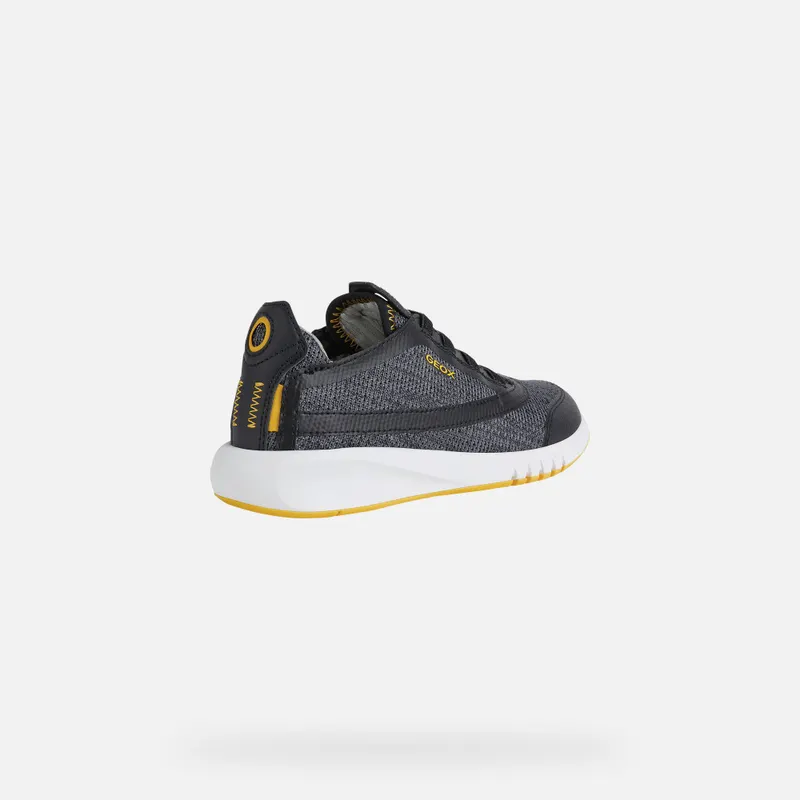 Geox Aeranter Boy black/yellow (J25BNA07TBCC0054)