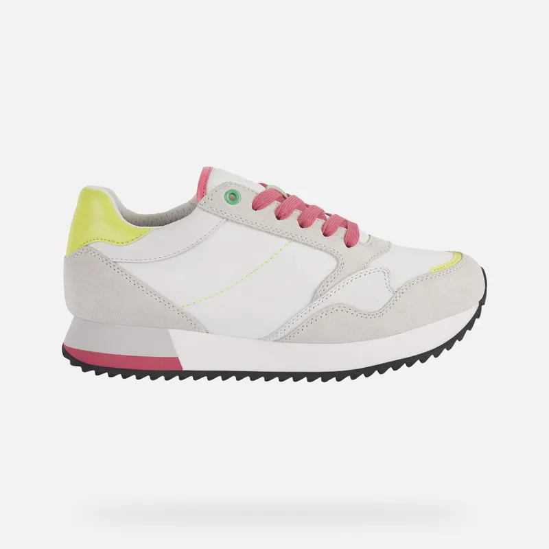 Geox Doralea Woman white/fluo fuchsia (D25RTB0FU22C1441)