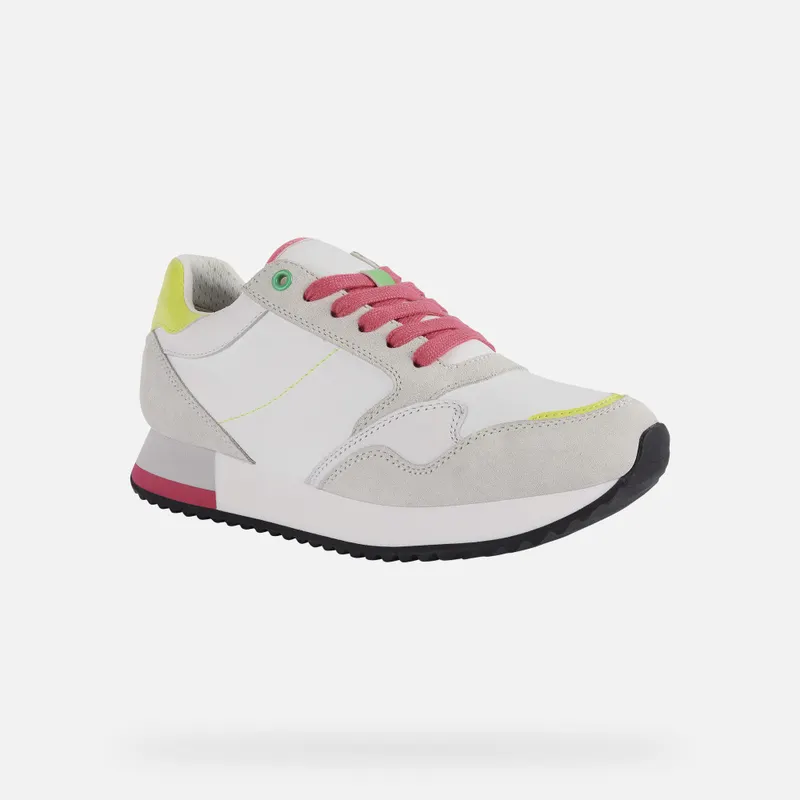 Geox Doralea Woman white/fluo fuchsia (D25RTB0FU22C1441)