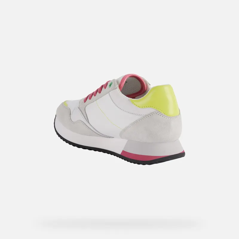 Geox Doralea Woman white/fluo fuchsia (D25RTB0FU22C1441)