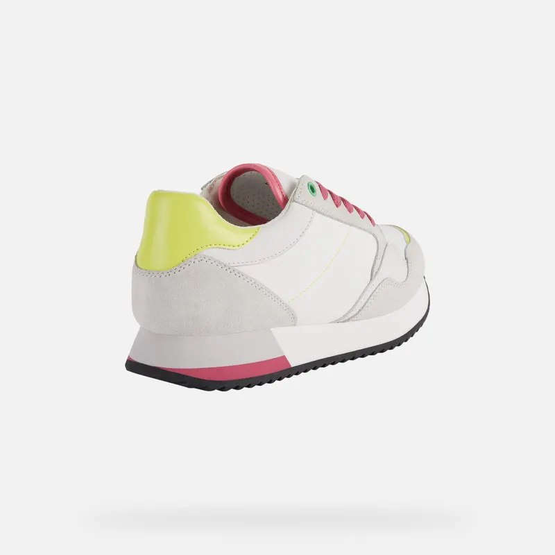 Geox Doralea Woman white/fluo fuchsia (D25RTB0FU22C1441)