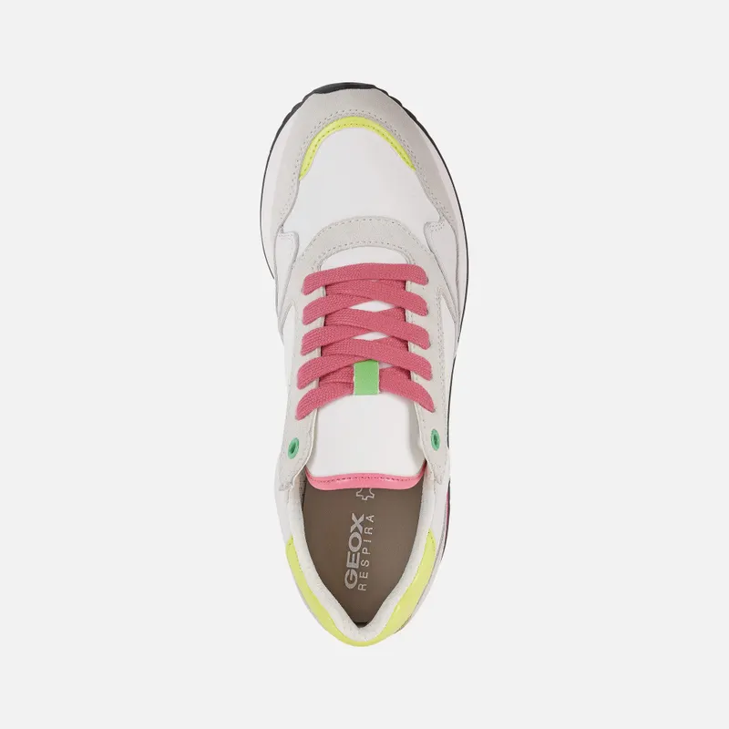 Geox Doralea Woman white/fluo fuchsia (D25RTB0FU22C1441)