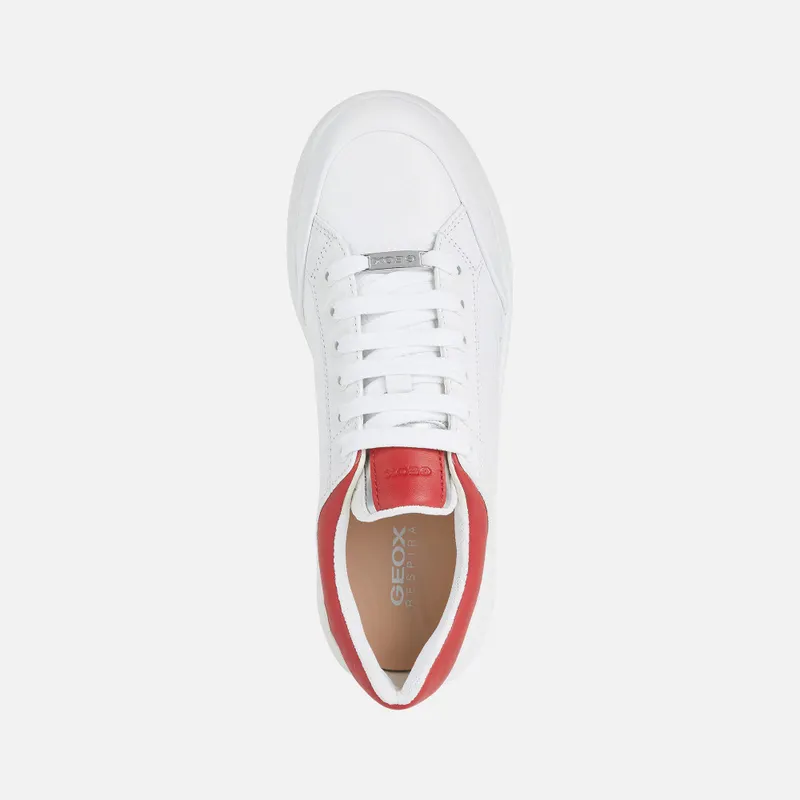 Geox Dalyla Woman white/red (D25QFA04685C0050)