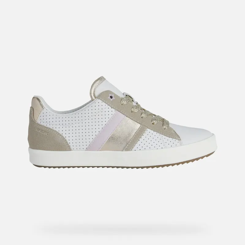 Geox Blomiee Woman white/light taupe (D166HA085AUC1ZH6)