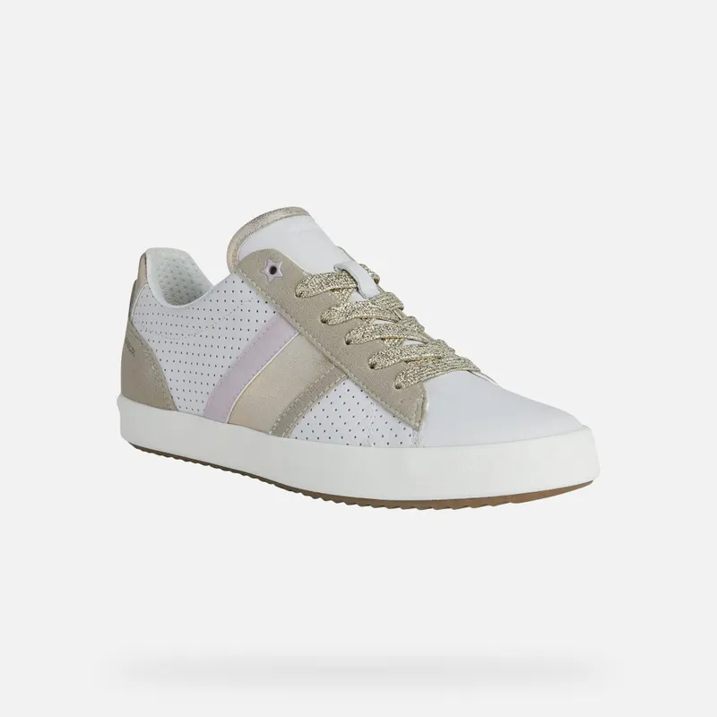 Geox Blomiee Woman white/light taupe (D166HA085AUC1ZH6)