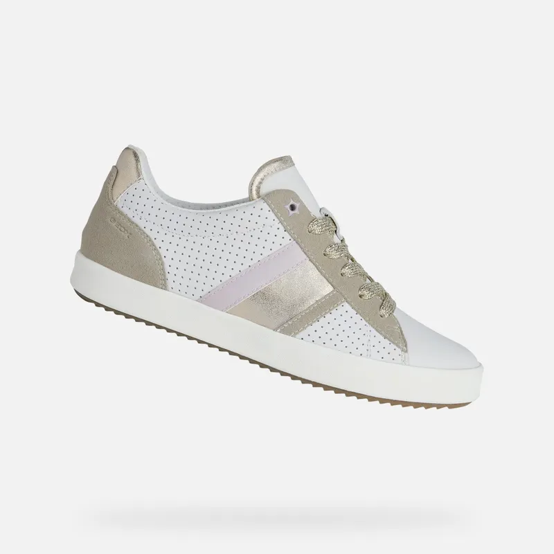 Geox Blomiee Woman white/light taupe (D166HA085AUC1ZH6)