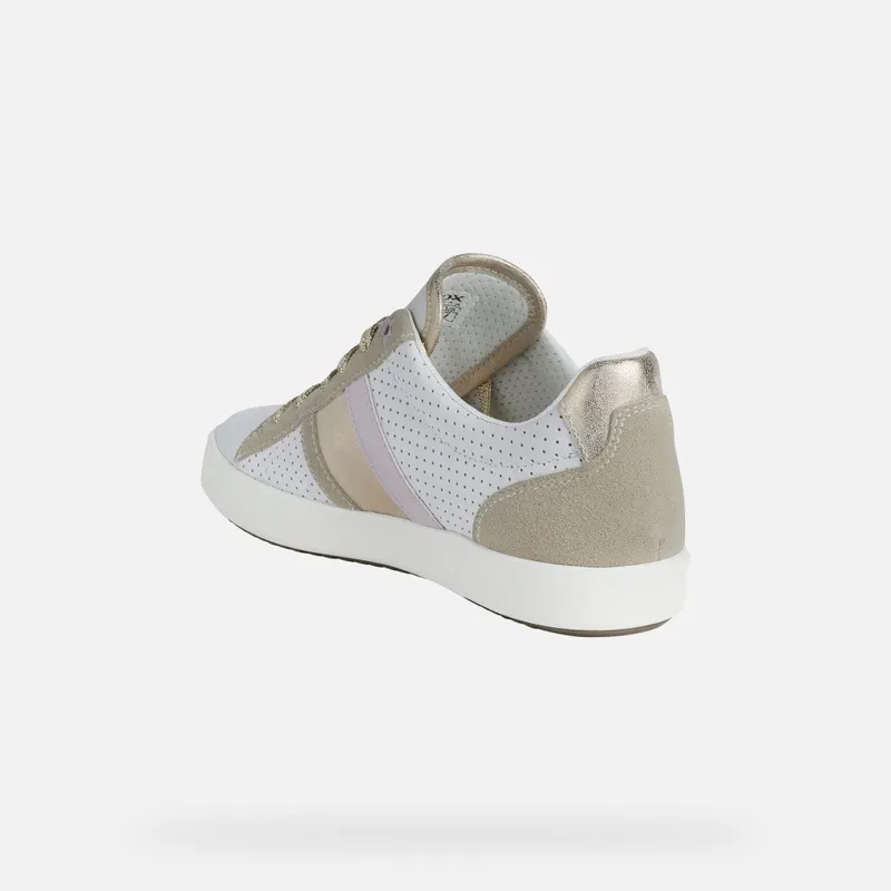 Geox Blomiee Woman white/light taupe (D166HA085AUC1ZH6)