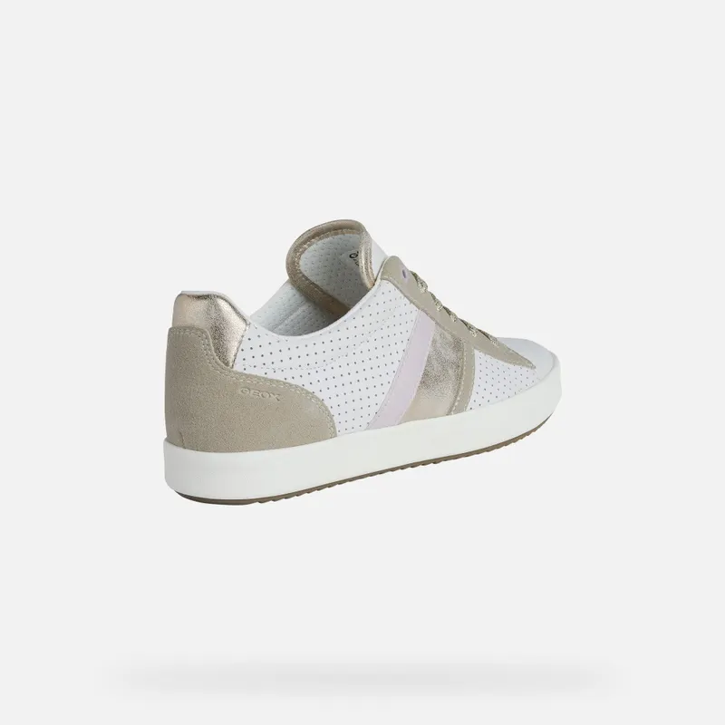 Geox Blomiee Woman white/light taupe (D166HA085AUC1ZH6)