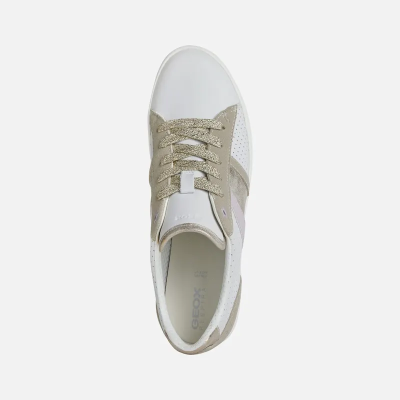 Geox Blomiee Woman white/light taupe (D166HA085AUC1ZH6)