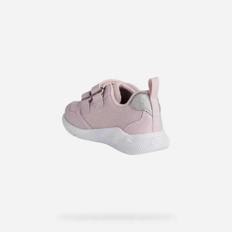 Geox Sprintye Toddler Girl pink/silver (B254TA01454C0514)