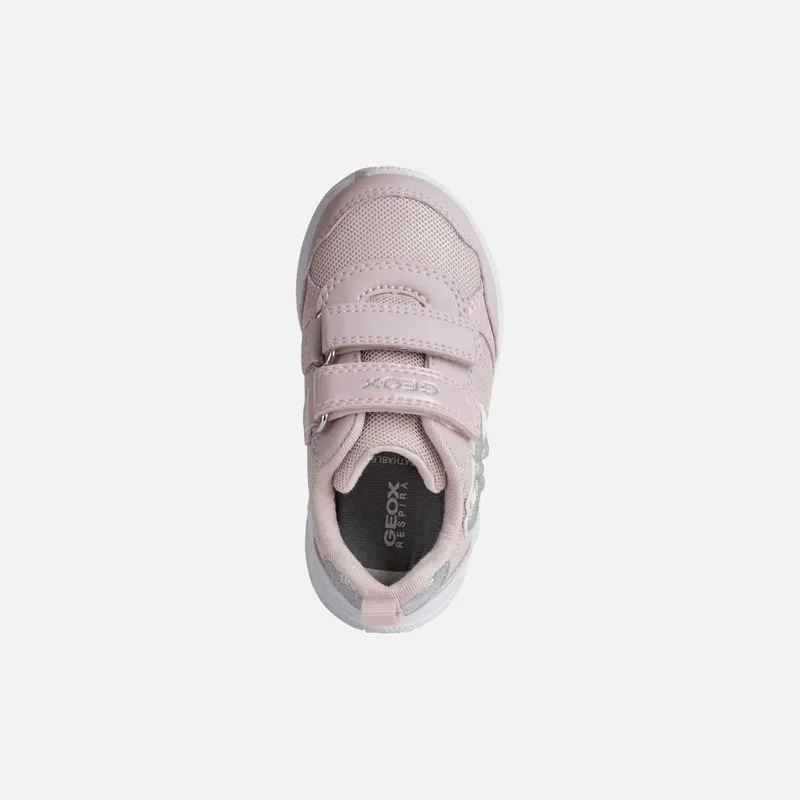 Geox Sprintye Toddler Girl pink/silver (B254TA01454C0514)