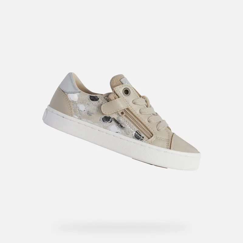 Geox Kilwi Girl beige/silver (J02D5B007BCC0475)