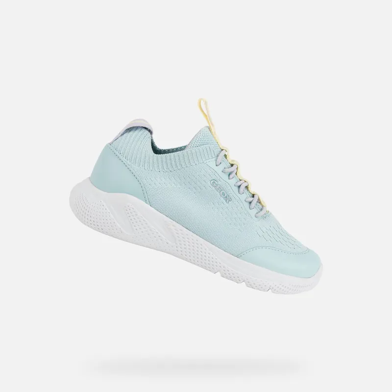 Geox Sprintye Junior sea green/light yellow (J25FWB0006KC3B2M)