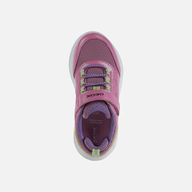 Geox Sprintye Junior fuchsia/lime (J25FWD07TBCC8221)