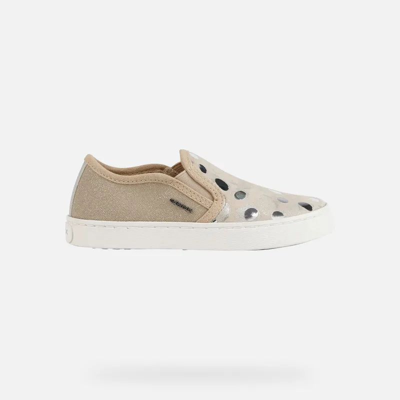 Geox Kilwi Girl beige/silver (J62D5D007ASC0475)