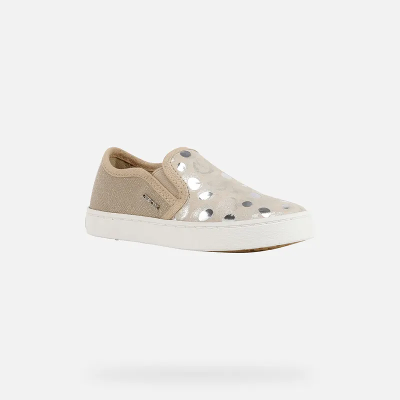 Geox Kilwi Girl beige/silver (J62D5D007ASC0475)
