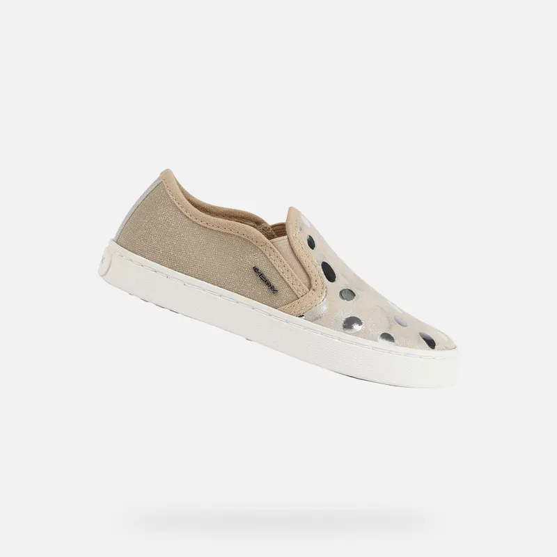 Geox Kilwi Girl beige/silver (J62D5D007ASC0475)