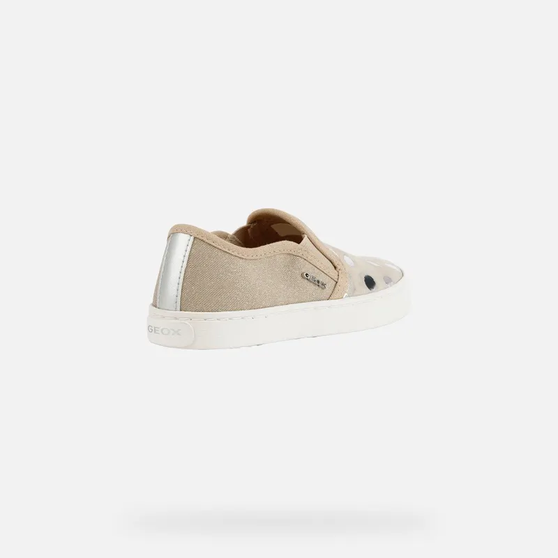 Geox Kilwi Girl beige/silver (J62D5D007ASC0475)