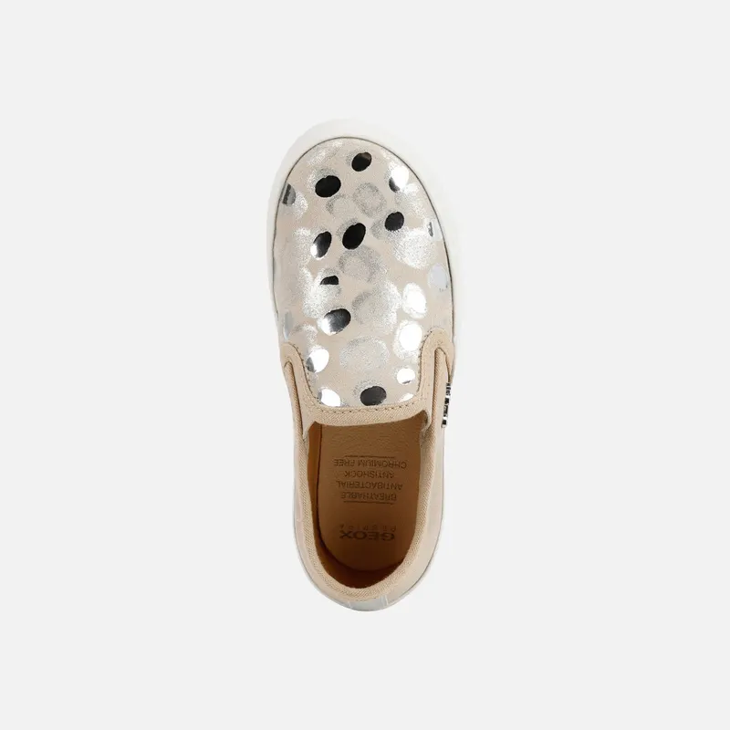 Geox Kilwi Girl beige/silver (J62D5D007ASC0475)