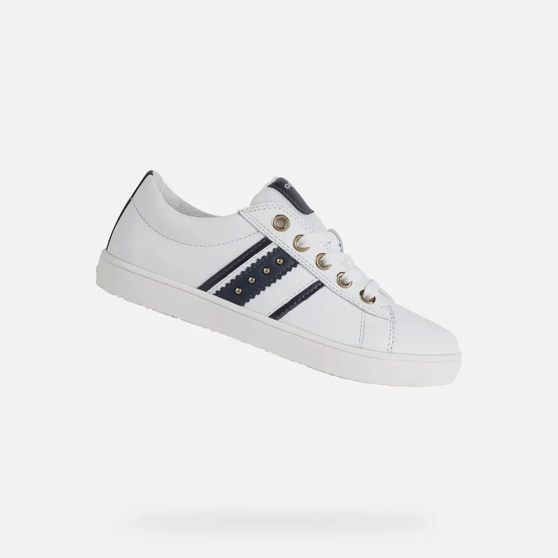 Geox Kathe Girl white/navy (J16EUF00085C0899)