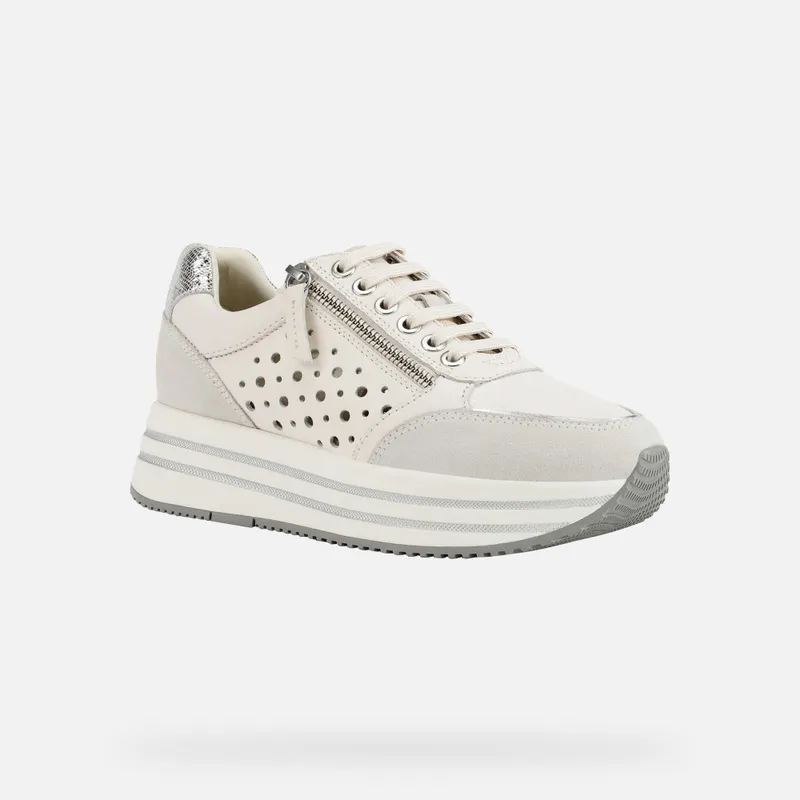 Geox Kency Woman off white (D25QHB08522C1002)