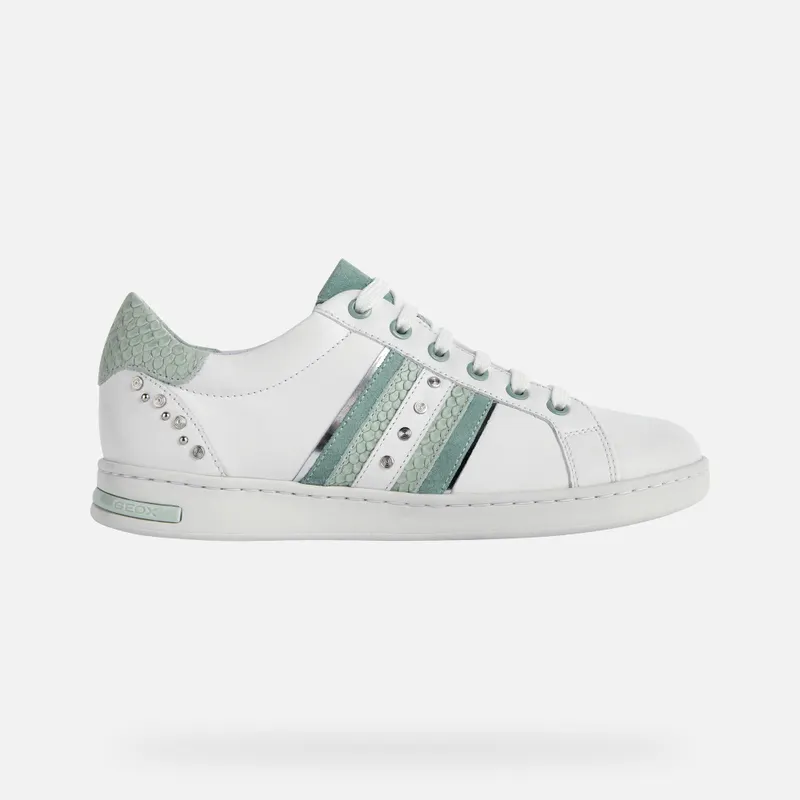Geox Jaysen Woman white/light green (D151BA08541C0478)