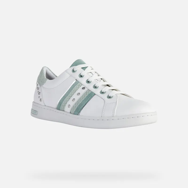 Geox Jaysen Woman white/light green (D151BA08541C0478)