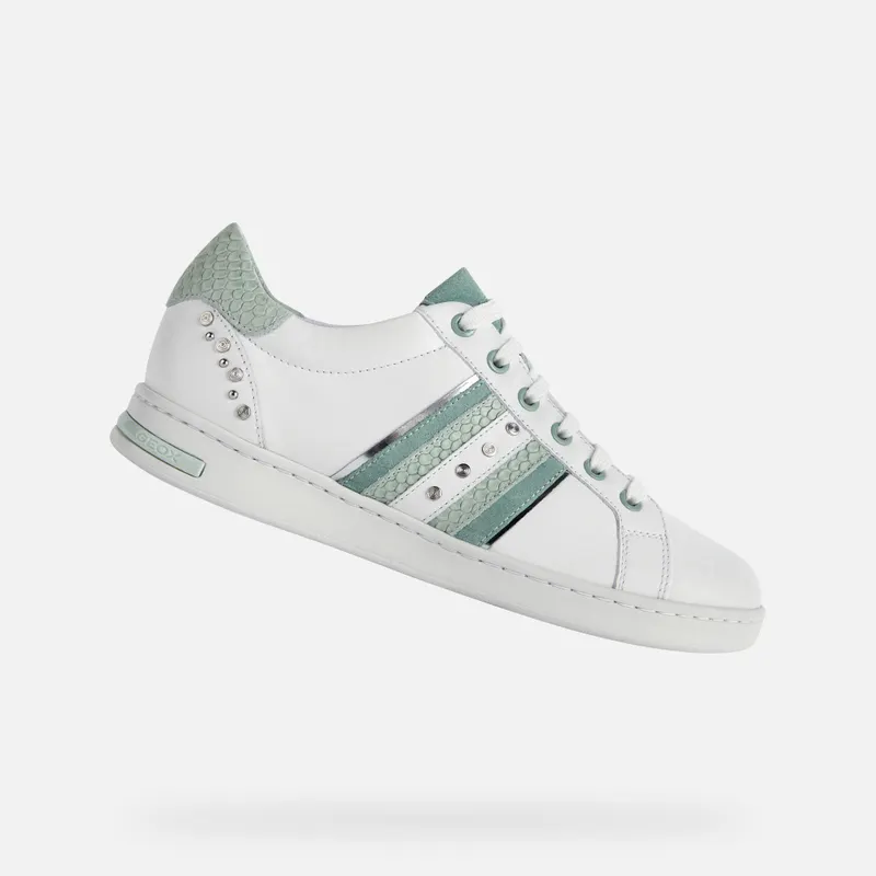 Geox Jaysen Woman white/light green (D151BA08541C0478)