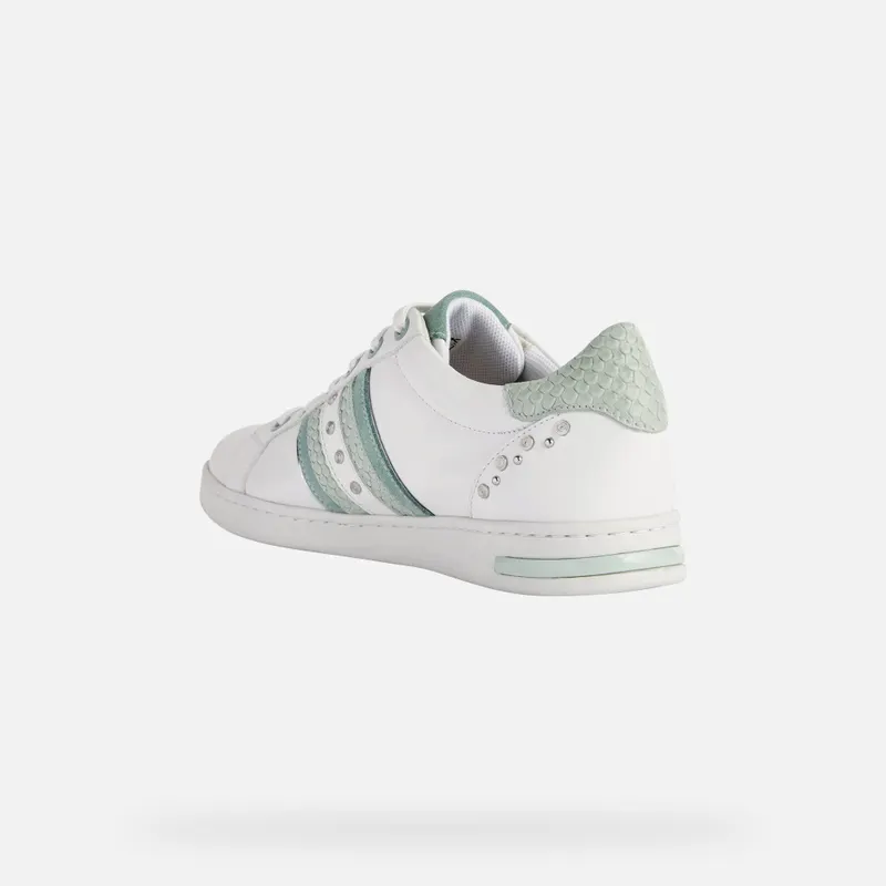 Geox Jaysen Woman white/light green (D151BA08541C0478)